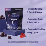 Nestrient GoSleep Gummies Acai Berry side view