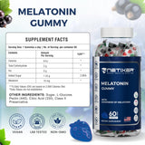 nETiXER Melatonin Gummies packaging showing individual wrapping