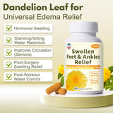 Netrca Swollen Feet Relief Capsules with measuring spoon