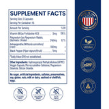 NEUMINA Magnesium Complex capsules with a glass of water