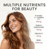 NEUMINA Women's Skin & Beauty Supplement bottle side view
