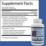 NEURAL BALANCE Anandanol Drink Powder nutritional information