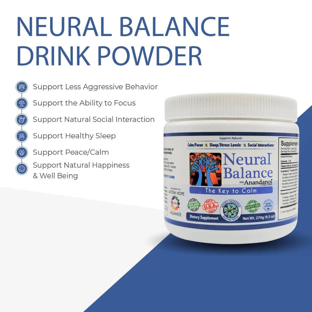 NEURAL BALANCE Anandanol Powder 269g nutritional information