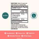 NEURIVA Brain Health Supplement ingredients list