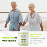 Neuro Health Neuropathy Support Formula with a measuring spoon