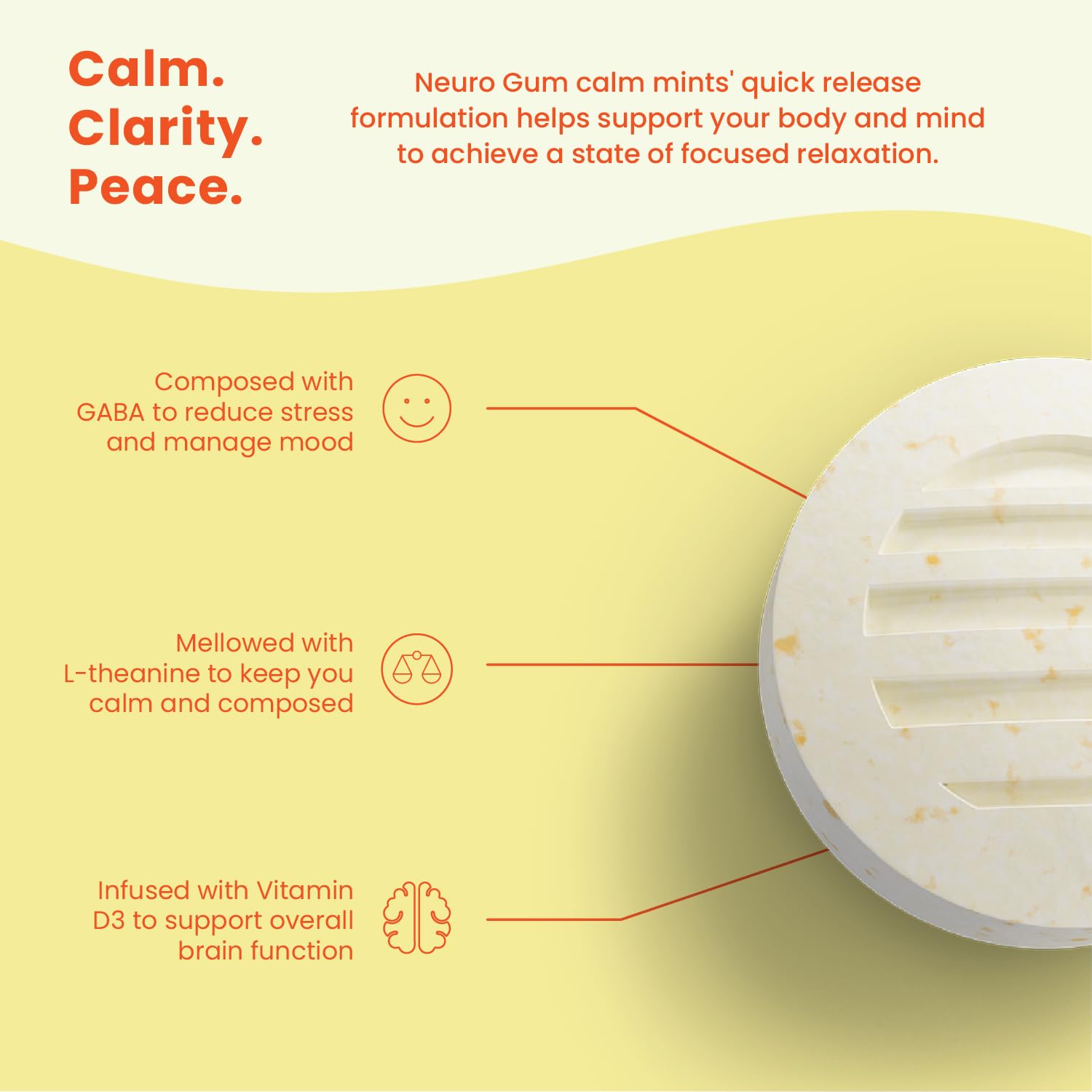 Neuro Sleep Mints 125g ingredients list