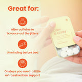 Neuro Sleep Mints in a lifestyle setting with a notebook
