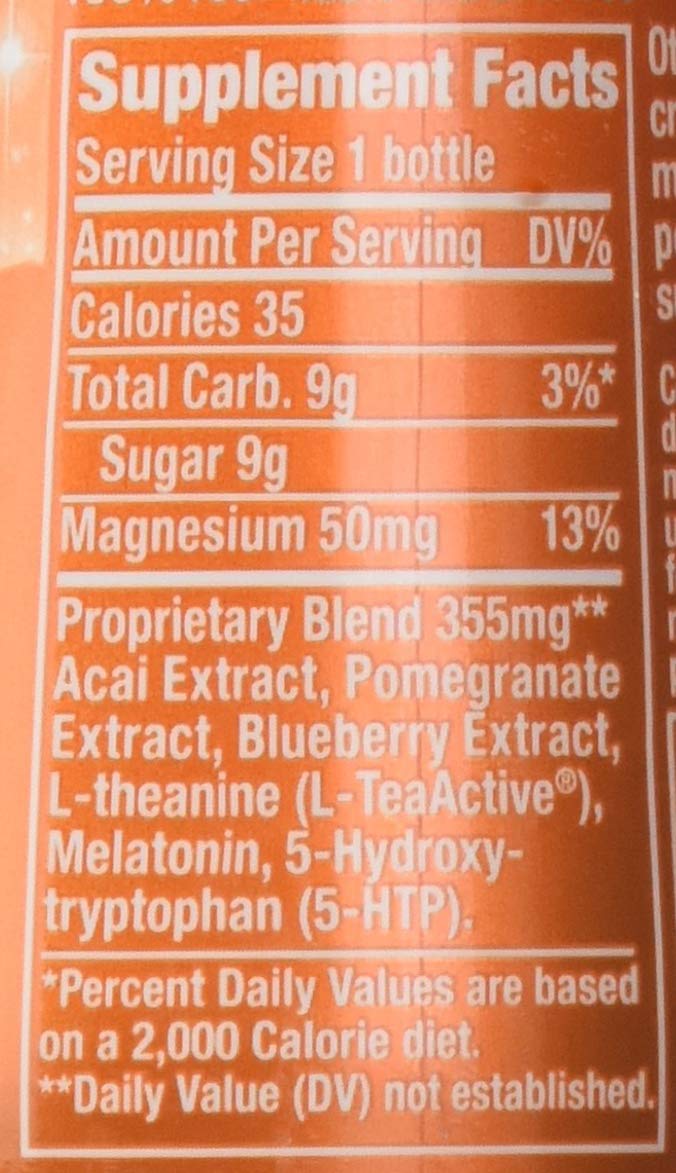Neuro Sleep Sweet Dreams Tangerine bottle close-up