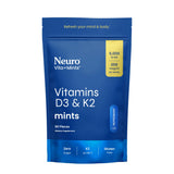 Neuro Vitamin D3K2 mint supplement front view packaging