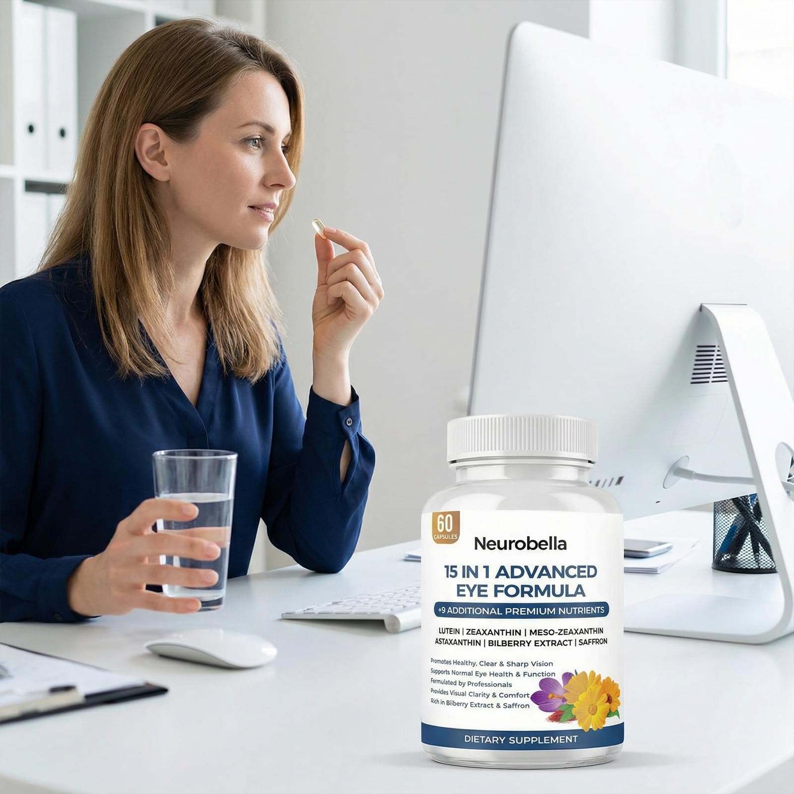 NEUROBELLA Lutein Eye Nutrition Supplement ingredients list