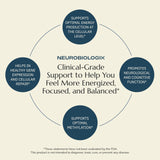 Neurobiologix Blended Vitamin & Mineral Supplement with a measuring spoon