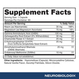 Neurobiologix Mood Plus 5-HTP Supplement capsule close-up