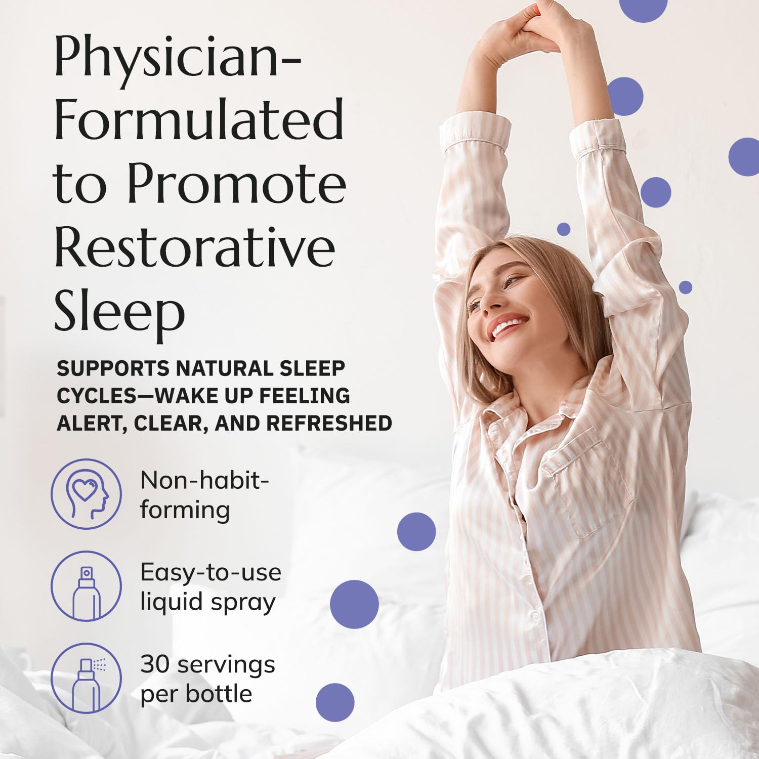Neurobiologix Night Night Liposomal Sleep Spray side view