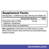Neurobiologix Night Night Liposomal Sleep Spray with measuring pump