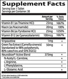 Neurobion Active multivitamins capsule bottle side view