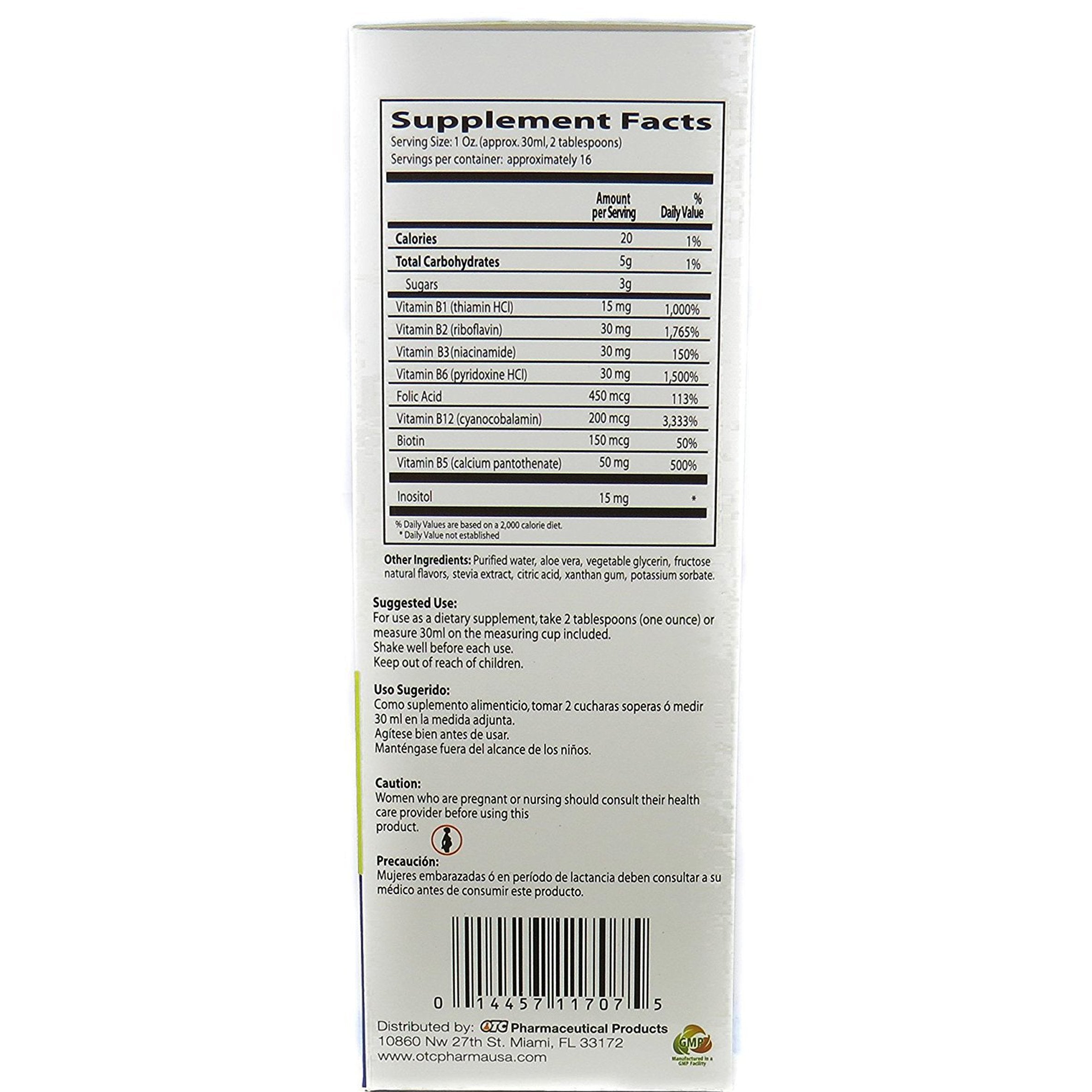 Neurobion B12 Liquid Complex 454g label close-up