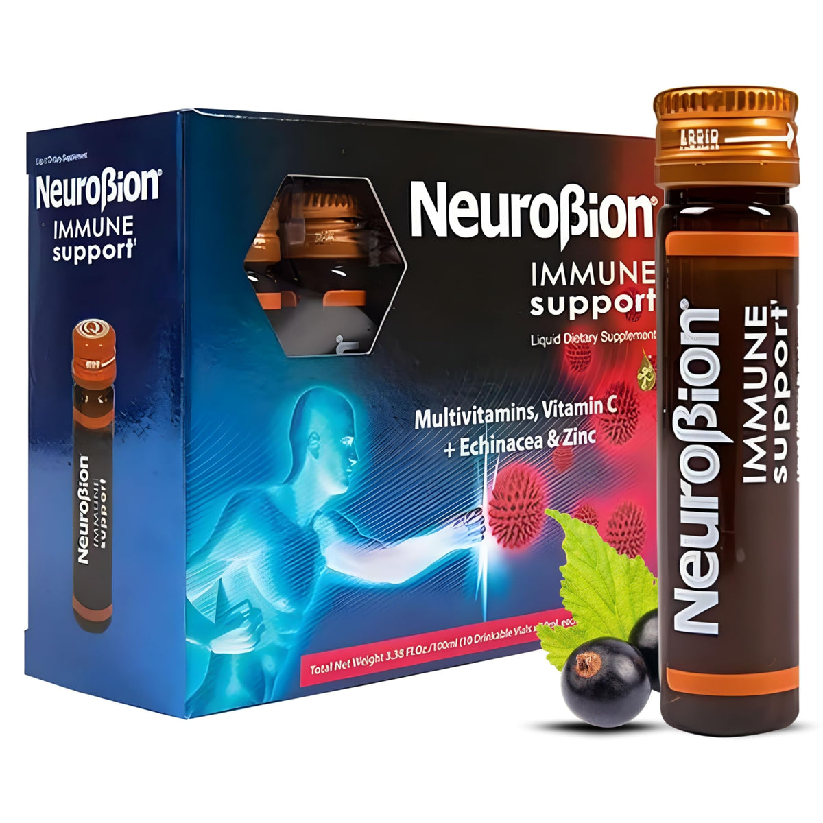 Neurobion Echinacea Supplement front view, 191g packaging