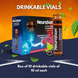 Neurobion Echinacea Supplement on a table with a glass of water