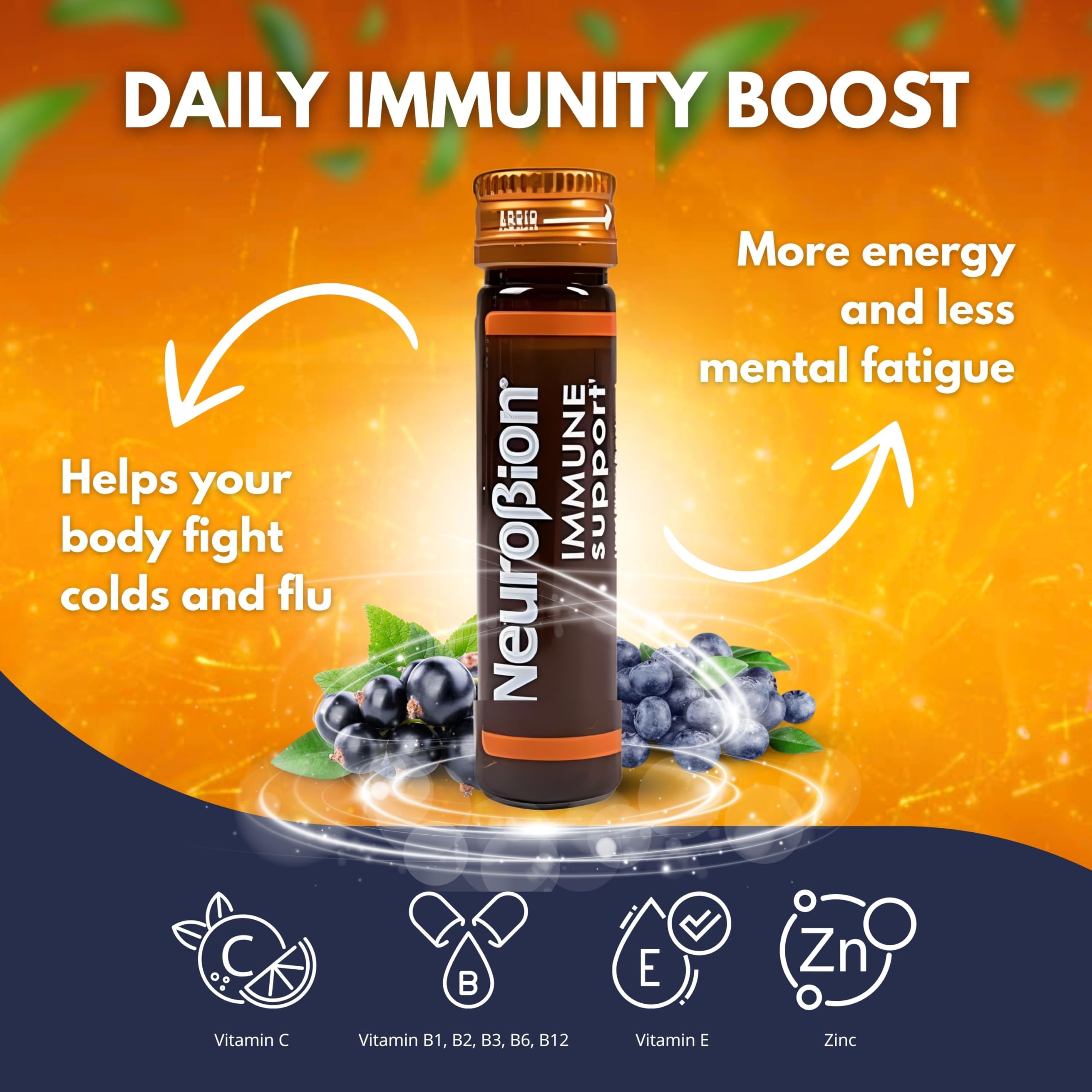 Neurobion Echinacea Supplement side view with B Complex label