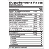 Neurobion Energy + dietary supplement back view