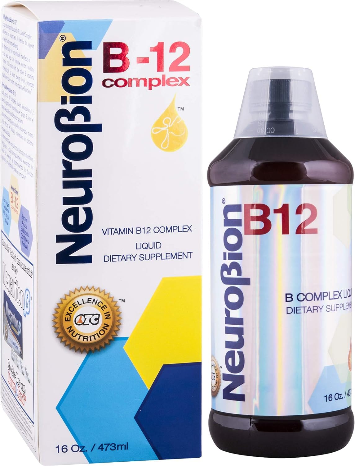 Neurobion Liquid B Complex Vitamin B12 454g front view