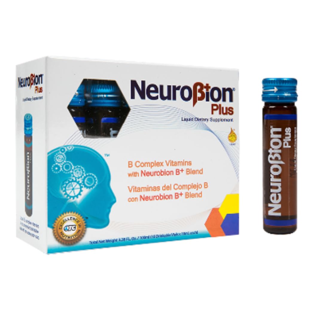 Neurobion Plus Liquid B Complex 10 vials front view