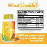 Neurobion Turmeric Capsules side view with label details