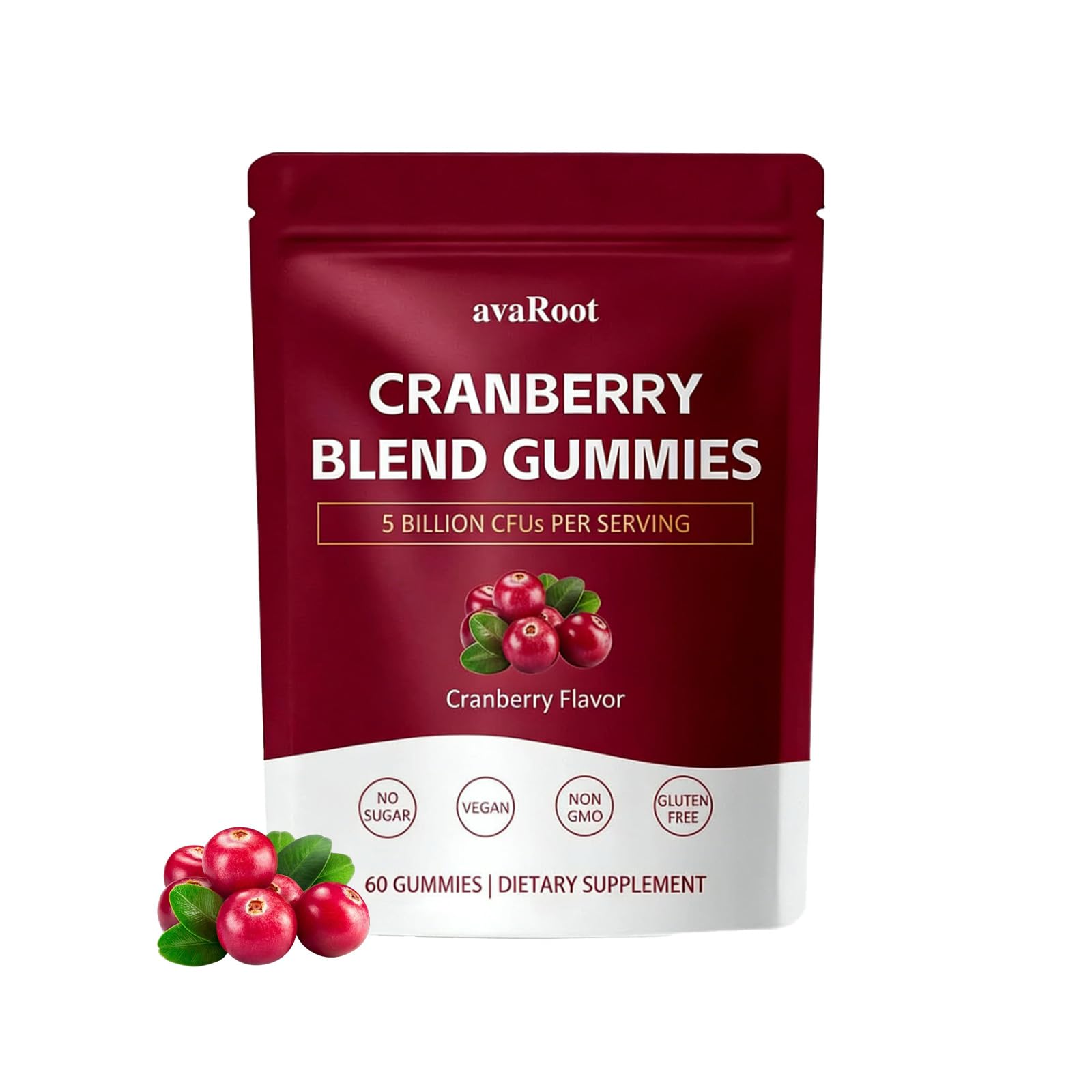 neurocept Cranberry Probiotics Vitamin C Gummies front view