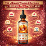neurocept Liquid B-Complex Supplement in a glass of water