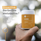 Neurogan Dihydroberberine Capsules opened bottle with capsules visible