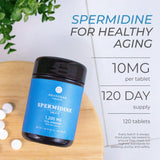 Neurogan Spermidine Supplement 68g packaging details