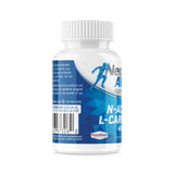 NeuropAWAY Acetyl-L-Carnitine capsules in hand