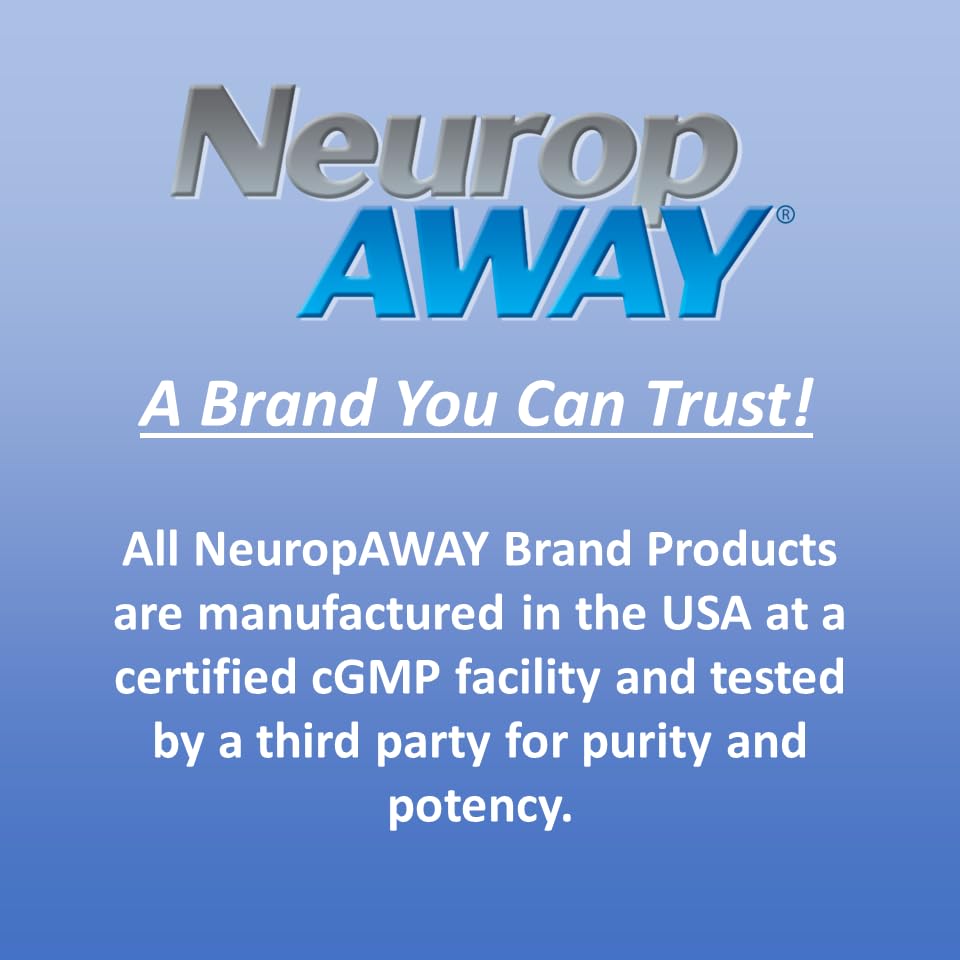 NeuropAWAY Acetyl-L-Carnitine packaging and ingredients