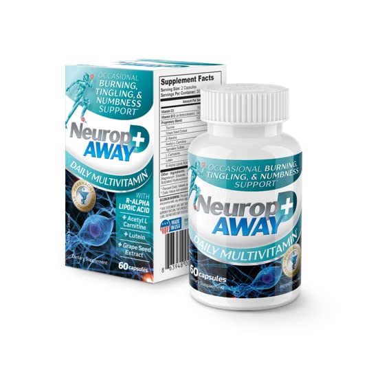 NeuropAWAY Blended Vitamin & Mineral Supplement front view