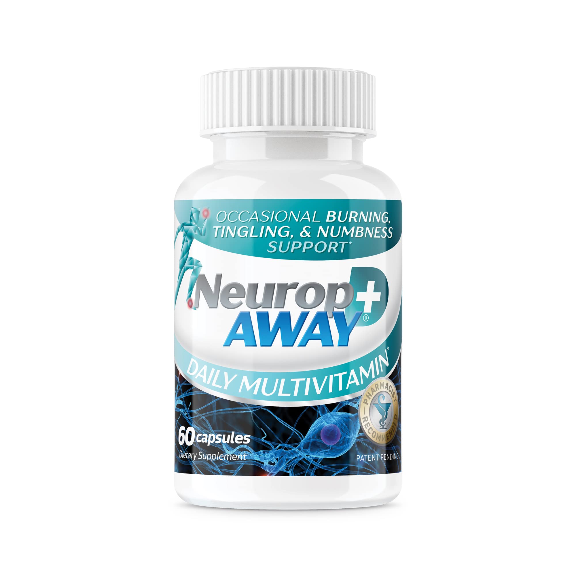 NeuropAWAY Blended Vitamin & Mineral Supplement ingredients list