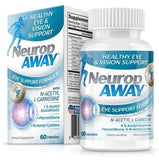 NeuropAWAY Eye Support Formula bottle with open cap
