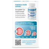 NeuropAWAY Eye Support Formula ingredients list close-up
