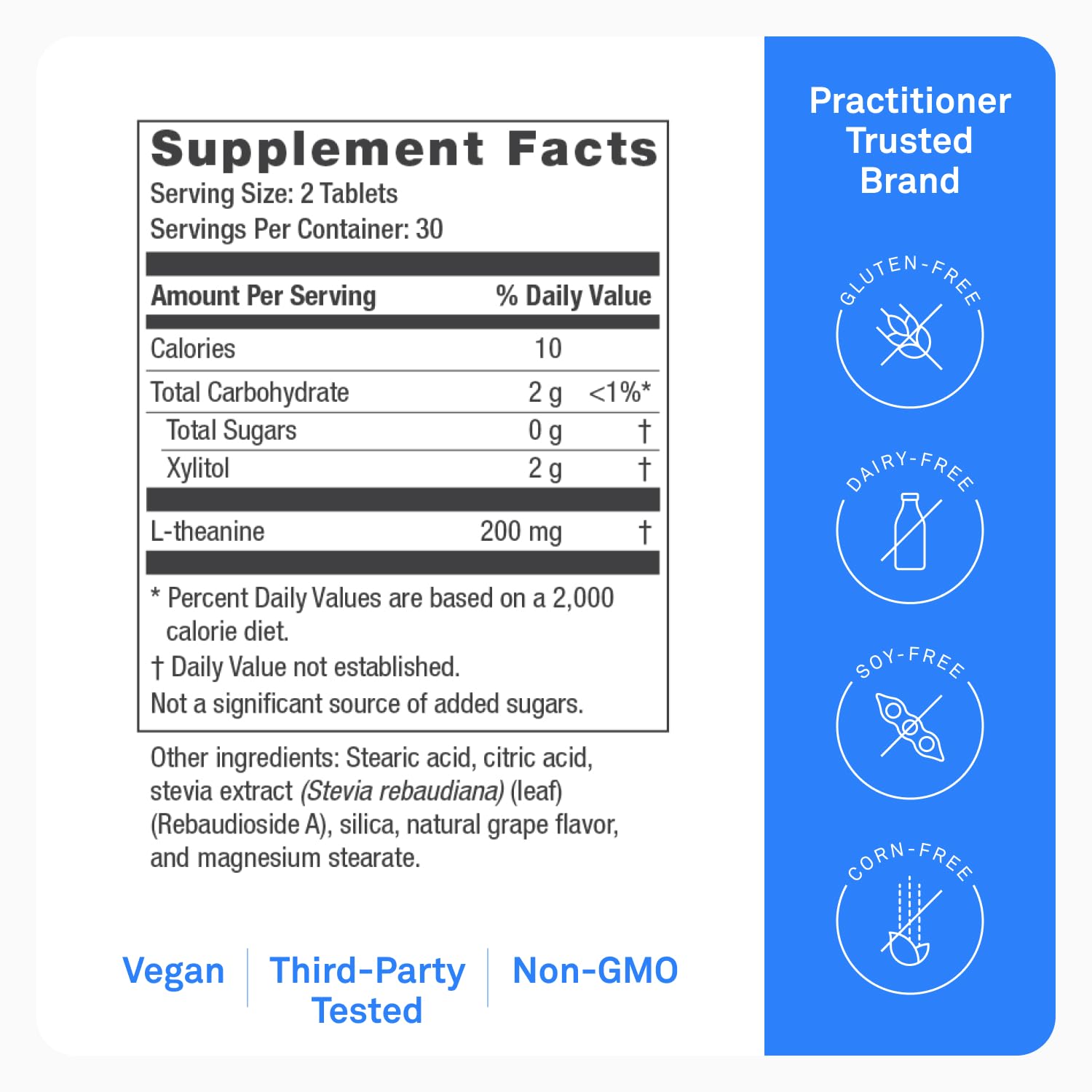 NeuroScience chewable amino acid supplement with other health products