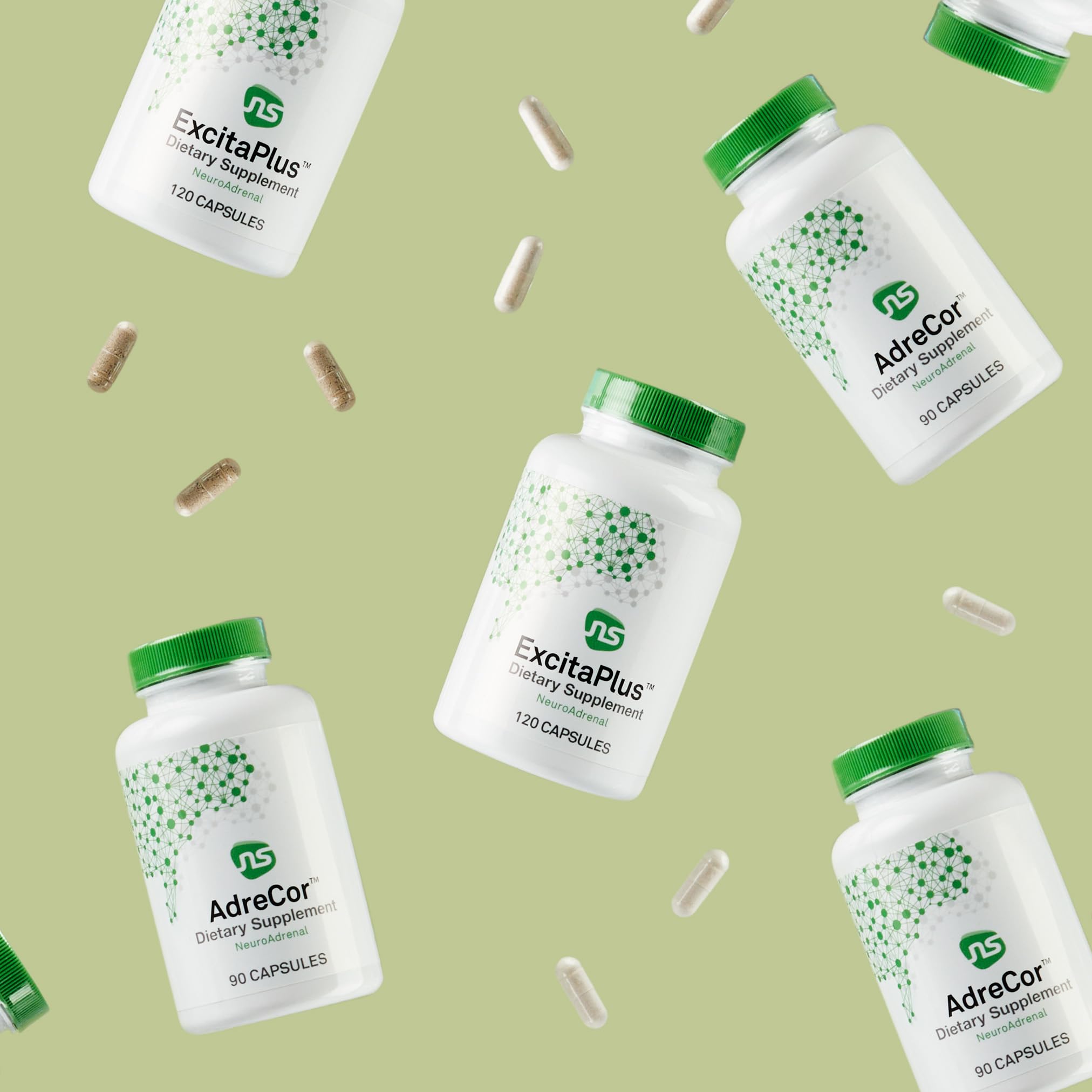 NeuroScience ExcitaPlus supplement bottle top view