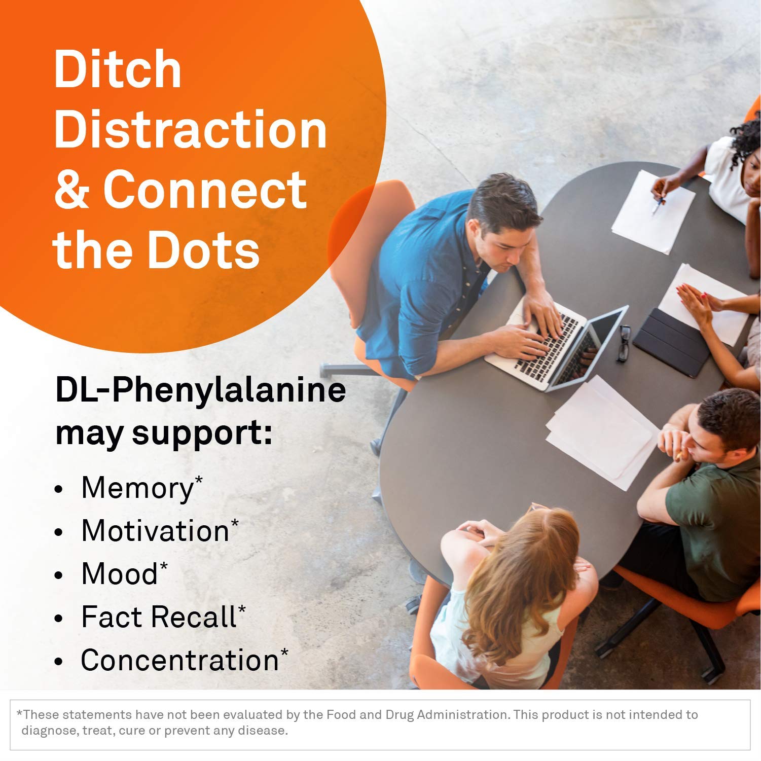 NeuroScience L-Phenylalanine supplement bottle with label
