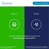 NeuroScience Serene 5-HTP Supplement back view with ingredient list