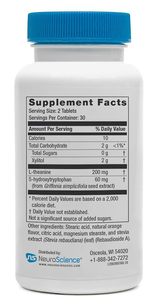NeuroScience SeroTrex product with ingredients list