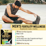 Neusupp Prenatal Vitamins for Men bottle top view
