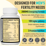 Neusupp Prenatal Vitamins for Men ingredients list