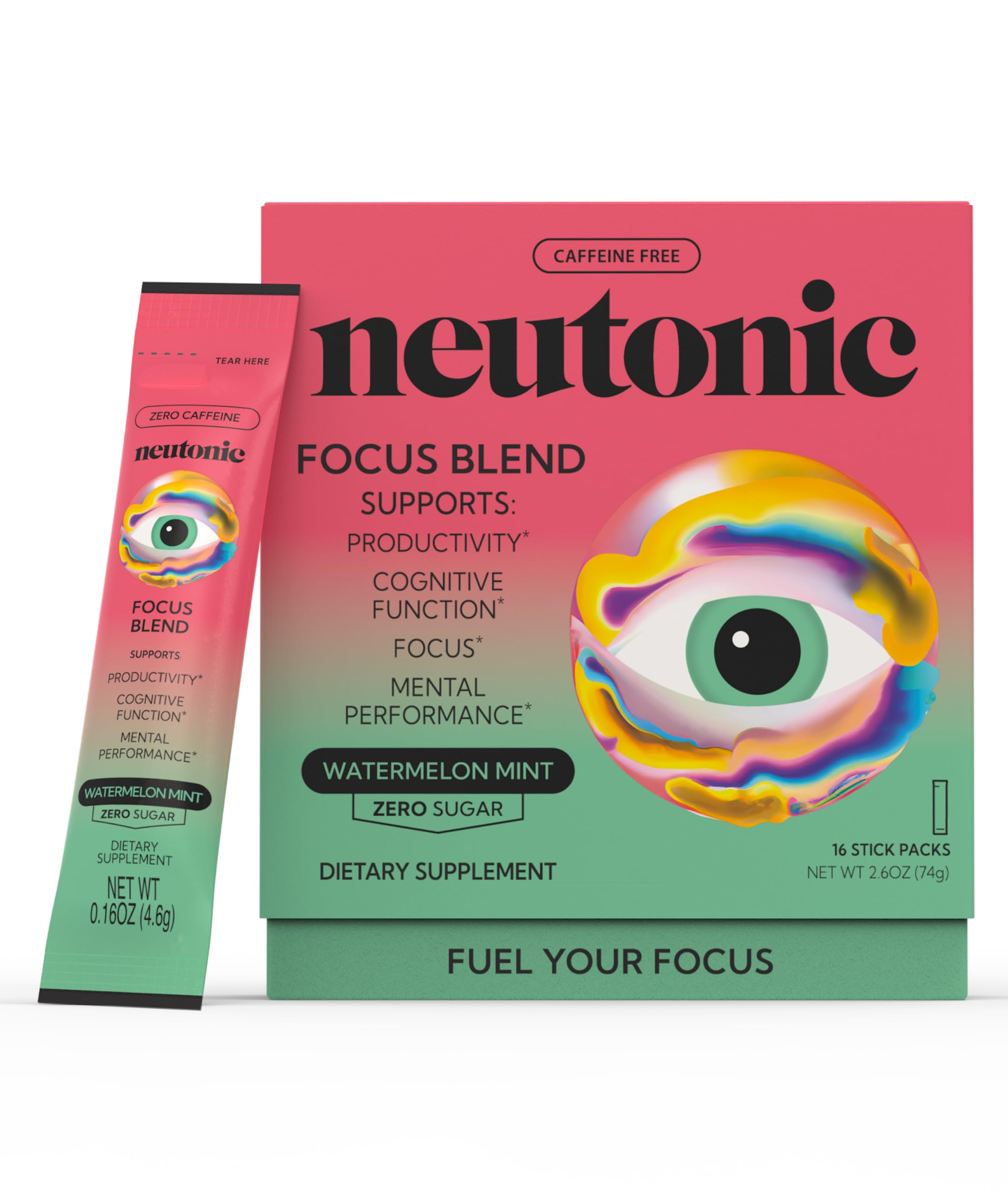 Neutonic Cognitive Support Supplement packaging front view