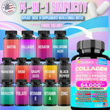 NeuVelleNutrition Multi-Collagen Peptides 5-in-1 Supplement packaging