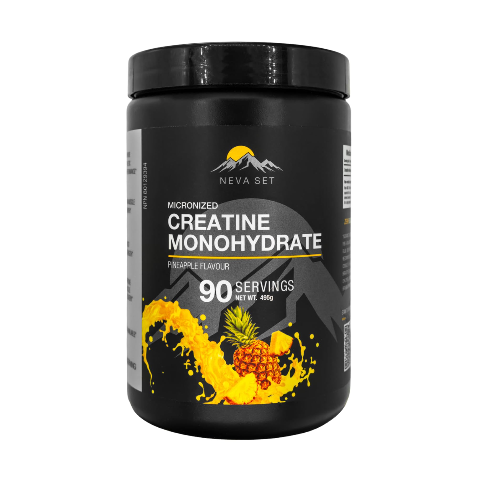 Neva Set Creatine Monohydrate 495g container front view