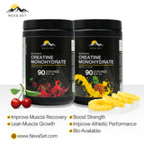 Neva Set Creatine Monohydrate container back view