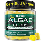 NEVISS Algae Calcium Gummies bottle front view