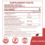 NEVISS Astaxanthin Softgels 24mg bottle with label